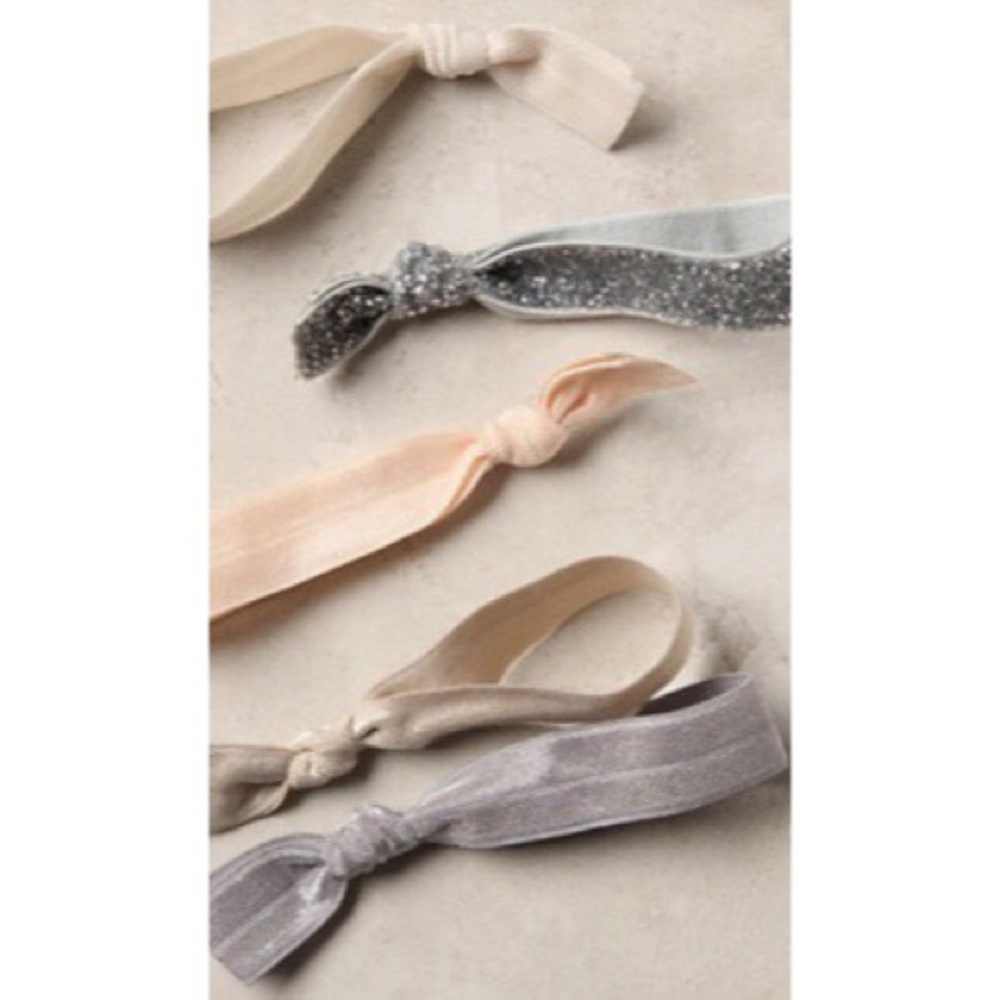 Anthropologie Multitude Hair Tie Set (NWT)